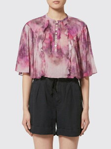 �C�U�x�� �}���� �G�g���[�� ISABEL MARANT ETOILE T�V���c �g�b�v�X ���f�B�[�X �s���N T-shirts and tops HT0854FAD1J13E Pink �֐� �������� 2026SS gi