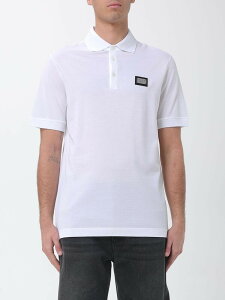 �h���`�F&�K�b�o�[�i DOLCE&GABBANA �|���V���c �����Y �z���C�g Polo shirts G8PL4TG7P1D White �֐� �������� 2026SS gi