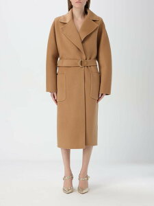 �G���U�x�b�^ �t�����L ELISABETTA FRANCHI �g�����`�R�[�g �R�[�g ���f�B�[�X �u���E�� Coats and trench coats CP54D �֐� �������� 2025AW gi