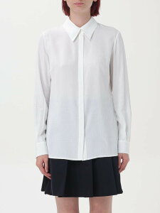 �G���U�x�b�^ �t�����L ELISABETTA FRANCHI �V���c ���f�B�[�X �z���C�g Shirts CA084 White �֐� �������� 2025AW gi