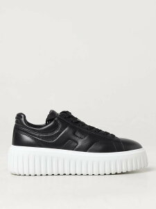 �z�[�K�� HOGAN �X�j�[�J�[ ���f�B�[�X �u���b�N Sneakers HXW6450FC60LE �֐� �������� 2026SS gi