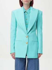 �o���}�� BALMAIN �X�[�c�W���P�b�g �X�[�c �W���P�b�g ���f�B�[�X �u���[ Suit Jackets DF1SE055WC09 �֐� �������� 2025AW gi