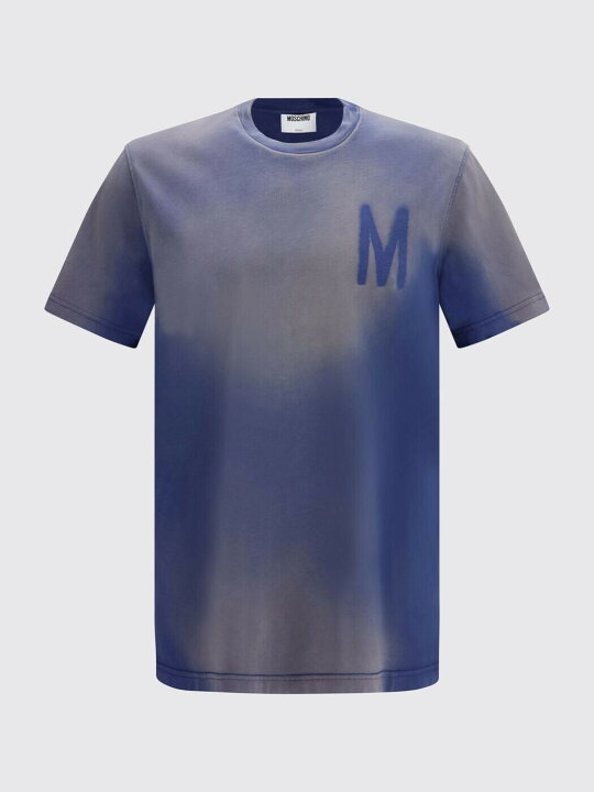 楽天市場】モスキーノ MOSCHINO Tシャツ メンズ ブルー T-shirts 