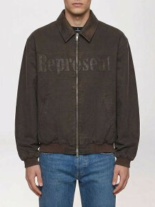 ���v���[���g REPRESENT �W���P�b�g �����Y �u���E�� Jackets MLM100544 �֐� �������� 2026SS gi