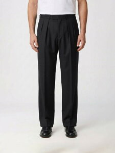 �g�� �t�H�[�h TOM FORD �Y�{�� �p���c �����Y �u���b�N Trousers PLMD01W0114 �֐� �������� 2026SS gi