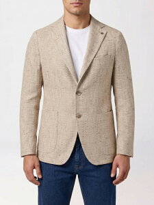 �^���A�g�[�� TAGLIATORE �W���P�b�g �����Y �x�[�W�� Jackets 1SMC22KA50088 Beige �֐� �������� 2026SS gi