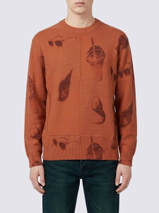 �|�[���X�~�X PAUL SMITH �Z�[�^�[ �j�b�g�E�F�A �����Y �C�G���[ Knitwear M2R831ZV22683 �֐� �������� 2026SS gi