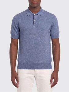 �u���l�� �N�`�l�� BRUNELLO CUCINELLI �|���V���c �����Y �u���[ Polo shirts MSL806105 �֐� �������� 2026SS gi