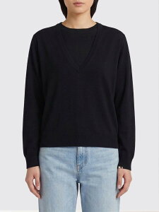 �G�N�X�g���[���J�V�~�A EXTREME CASHMERE �Z�[�^�[ �j�b�g�E�F�A ���f�B�[�X �u���b�N Knitwear 46717418TU01 �֐� �������� 2026SS gi