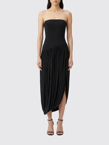 �t�F���K�� FERRAGAMO �����s�[�X �h���X ���f�B�[�X �u���b�N Dresses 788520 �֐� �������� 2026SS gi