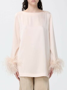 �c�C���Z�b�g TWINSET T�V���c �g�b�v�X ���f�B�[�X �x�[�W�� T-shirts and tops 261TP2424 �֐� �������� 2026SS gi