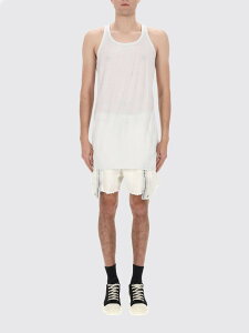 ���b�N�E�I�E�G���X�E�_�[�N�V���h�E RICK OWENS DRKSHDW T�V���c �����Y �z���C�g T-shirts DU01F4169BH �֐� �������� 2026SS gi