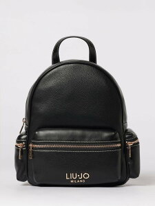�����[ �W���[ LIU JO �����b�N�T�b�N �o�b�N�p�b�N ���f�B�[�X �u���b�N Backpacks and bum bags AA6136E1012 �֐� �������� 2026SS gi