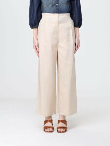 �}�b�N�X�}�[�� �X�e���f�B�I MAX MARA STUDIO �Y�{�� �p���c ���f�B�[�X �u���E�� Trousers 2616131012600 �֐� �������� 2026SS gi