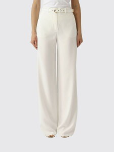�}�b�N�X�}�[�� �X�e���f�B�I MAX MARA STUDIO �Y�{�� �p���c ���f�B�[�X �z���C�g Trousers 2616131025600 �֐� �������� 2026SS gi