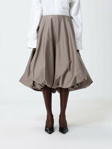 �o�����V�A�K BALENCIAGA �X�J�[�g ���f�B�[�X �x�[�W�� Skirts 872332TSP13 �֐� �������� 2026SS gi