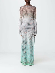 �~�b�\�[�j MISSONI �����s�[�X �h���X ���f�B�[�X Dresses MS26SQ0TBR014E �֐� �������� 2026SS gi