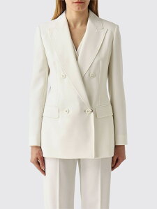 �}�b�N�X�}�[�� �X�e���f�B�I MAX MARA STUDIO �X�[�c�W���P�b�g �X�[�c �W���P�b�g ���f�B�[�X �z���C�g Suit Jackets 2616041061600 White �֐� �������� 2026SS gi