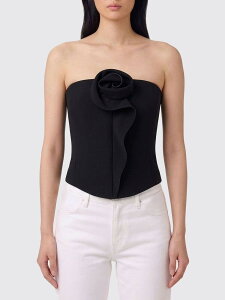 �W�����W�I �A���}�[�j GIORGIO ARMANI T�V���c �g�b�v�X ���f�B�[�X �u���b�N T-shirts and tops GW002882TE10071 �֐� �������� 2026SS gi