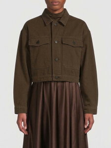 �����[�� LEMAIRE �X�[�c�W���P�b�g �X�[�c �W���P�b�g ���f�B�[�X �u���E�� Suit Jackets OW1191LD1068 �֐� �������� 2026SS gi