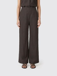 �n���X���[�t�����h�� HARRIS WHARF LONDON �Y�{�� �p���c ���f�B�[�X �O���[ Trousers AV8030PYF �֐� �������� 2026SS gi