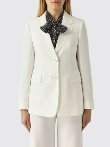 �}�b�N�X�}�[�� �X�e���f�B�I MAX MARA STUDIO �X�[�c�W���P�b�g �X�[�c �W���P�b�g ���f�B�[�X �z���C�g Suit Jackets 2616041055600 �֐� �������� 2026SS gi