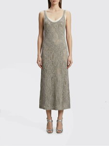 �u���l���N�`�l�� BRUNELLO CUCINELLI �����s�[�X �h���X ���f�B�[�X Dresses MDT771A92 �֐� �������� 2026SS gi