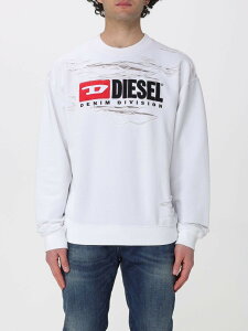 �f�B�[�[�� DIESEL �X�E�F�b�g�V���c �g���[�i�[ �����Y �z���C�g Sweatshirts A220140PLAI �֐� �������� 2026SS gi