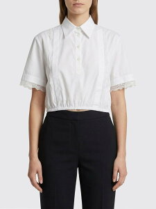 �G���}���m �V�F�����B�[�m ERMANNO SCERVINO �V���c ���f�B�[�X �z���C�g Shirts D482L323APBQP White �֐� �������� 2026SS gi