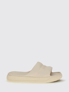 �����N���[�� MONCLER �t���b�g�V���[�Y �T���_�� �����Y �x�[�W�� Flat Shoes L109B4C00030M8260 �֐� �������� 2026SS gi
