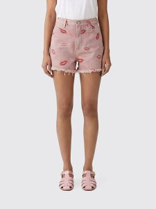 �C�U�x�� �}���� �G�g���[�� ISABEL MARANT ETOILE �f�j���V���[�c �V���[�c ���f�B�[�X �s���N Denim shorts SH0001FFD1H05E Pink �֐� �������� 2026SS gi