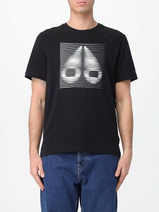 ���[�X �i�b�N���Y MOOSE KNUCKLES T�V���c �����Y �u���b�N T-shirts M16MT729G �֐� �������� 2026SS gi