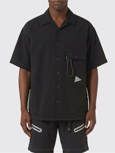 �A���h�����_�[ AND WANDER �V���c �����Y �u���b�N Shirts 5746143025 �֐� �������� 2026SS gi