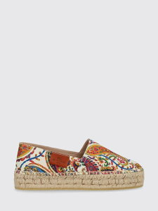 �G�g�� ETRO �t���b�g�V���[�Y �t���b�g�V���[�Y ���f�B�[�X �}���`�J���[ Flat Shoes WS4G0002AKG79 �֐� �������� 2026SS gi