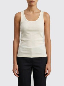 �C�� �T�����[���� SAINT LAURENT PARIS �|���V���c T�V���c ���f�B�[�X �z���C�g T-shirts and polo shirts 504959YB2OZ �֐� �������� 2026SS gi