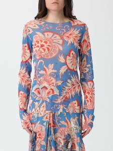 �G�g�� ETRO T�V���c �g�b�v�X ���f�B�[�X T-shirts and tops WRJA003899IAS69 �֐� �������� 2026SS gi