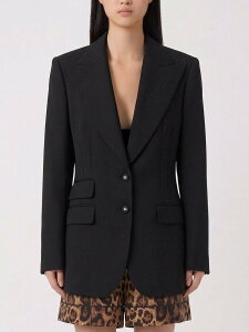 �h���`�F&�K�b�o�[�i DOLCE&GABBANA �X�[�c�W���P�b�g �X�[�c �W���P�b�g ���f�B�[�X �u���b�N Suit Jackets F29Z8TGDDPS �֐� �������� 2026SS gi