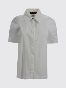 �}�b�N�X�}�[�� �X�e���f�B�I MAX MARA STUDIO �V���c ���f�B�[�X �z���C�g Shirts 2616111032600 �֐� �������� 2026SS gi