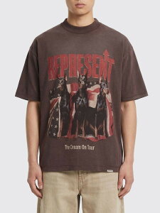 ���v���[���g REPRESENT T�V���c �����Y �u���b�N T-shirts MLM100593 �֐� �������� 2026SS gi