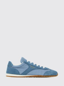 �v���_ PRADA �X�j�[�J�[ ���f�B�[�X �u���[ Sneakers 1E152OFD020D7C �֐� �������� 2026SS gi