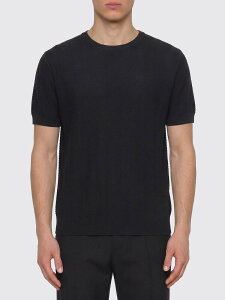 �W�����W�I �A���}�[�j GIORGIO ARMANI �Z�[�^�[ �j�b�g�E�F�A �����Y �u���b�N Knitwear GM003132AF24705 �֐� �������� 2026SS gi