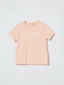 �t�F���f�B FENDI T�V���c �g�b�v�X �x�r�[���j�Z�b�N�X �s���N T-shirt BUI1107AJ �֐� �������� 2026SS gi