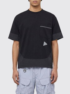 �A���h�����_�[ AND WANDER T�V���c �����Y �u���b�N T-shirts 5746184073 �֐� �������� 2026SS gi