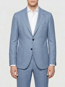 �^���A�g�[�� TAGLIATORE �W���P�b�g �����Y �u���[ Jackets 1SMC22KPE440044 Blue �֐� �������� 2026SS gi