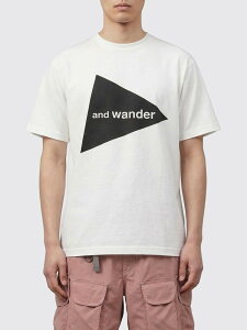 �A���h�����_�[ AND WANDER T�V���c �����Y �z���C�g T-shirts 5746984076 �֐� �������� 2026SS gi