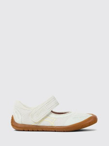 �J���y�[�� CAMPER �o���G�V���[�Y �V���[�Y �K�[���Y �z���C�g Ballet flats K800692-001 PEU PATH �֐� �������� 2026SS gi