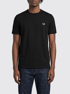 �t���b�h �y���[ FRED PERRY T�V���c �����Y �u���b�N T-shirts FPM1600V57 �֐� �������� 2026SS gi