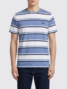 �t���b�h �y���[ FRED PERRY T�V���c �����Y �u���[ T-shirts FPM130257 �֐� �������� 2026SS gi