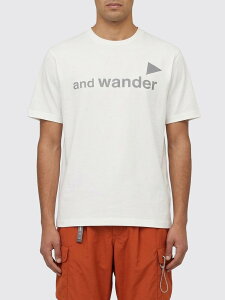 �A���h�����_�[ AND WANDER T�V���c �����Y �z���C�g T-shirts 5746184074 �֐� �������� 2026SS gi