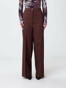�s���R PINKO �Y�{�� �p���c ���f�B�[�X �u���E�� Trousers 104929A34I �֐� �������� 2026SS gi